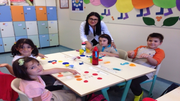 Ataşehir Okyanus 1. Sınıf Öğrencileri Sesleri Öğreniyorlar