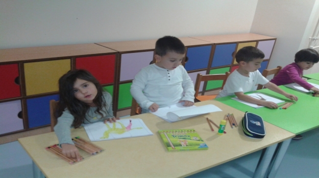 Avcılar Okyanus Okul Öncesi Yunuslar’ı Fastrackids Dersinde