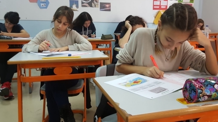 8.SINIFLARIMIZ LGS-4 DENEME (SAYISAL) SINAVINA GİRDİLER