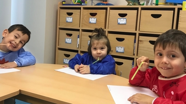  Çekmeköy Okyanus Koleji, Çiçekler Grubu Sanat Etkinliği Dersinde