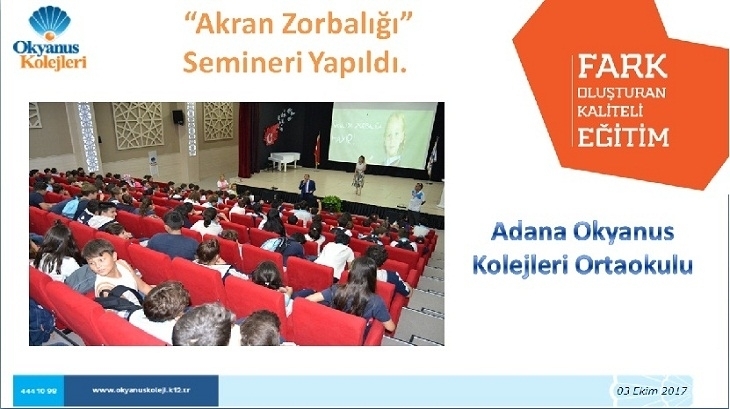 “Akran Zorbalığı” Semineri