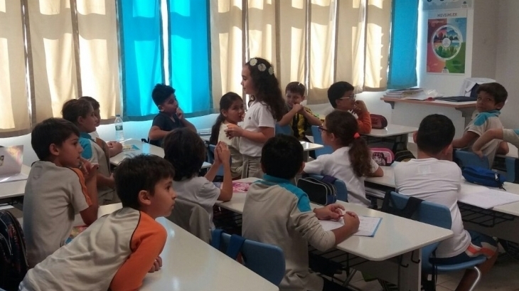 Öğrencilerimiz "Nesi Var?" Oyunu Oynuyor