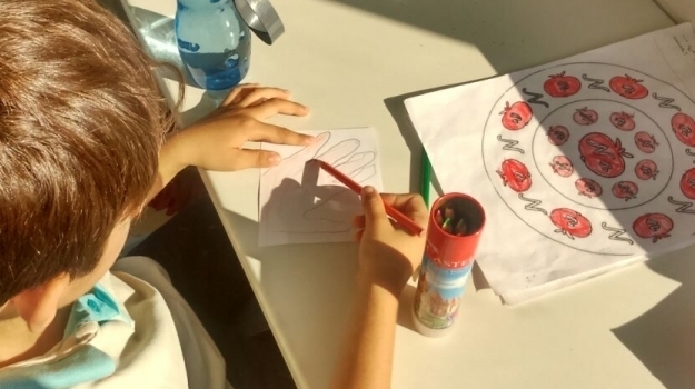 Antalya Okyanus Koleji 1-C Sınıfı "Değerler Eğitimi" Dersinde