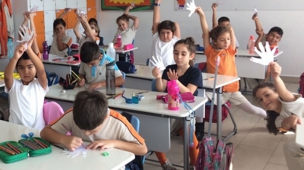 Antalya Okyanus Koleji 2-C sınıfı "Değerler Eğitimi" Dersinde