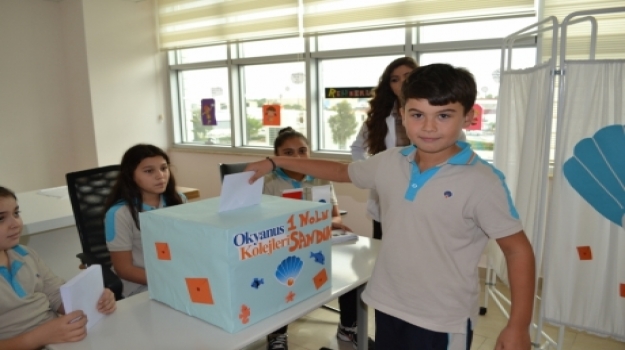 Antalya Okyanus Koleji'nde Seçim Heyecanı