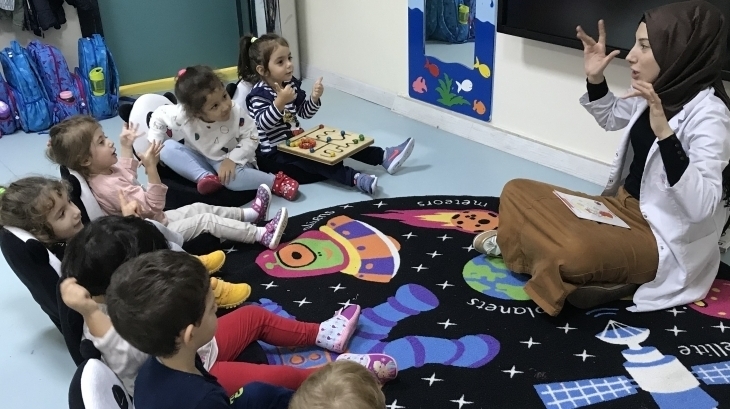 Avcılar Kuşlar Grubu Öğrencileri Türkçe-Sanat Etkinliğinde