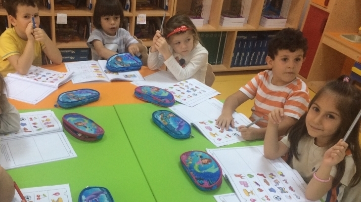 Avcılar Okyanus Koleji Bulutlar Grubu Okuma Yazmaya Hazırlık Etkinliğinde