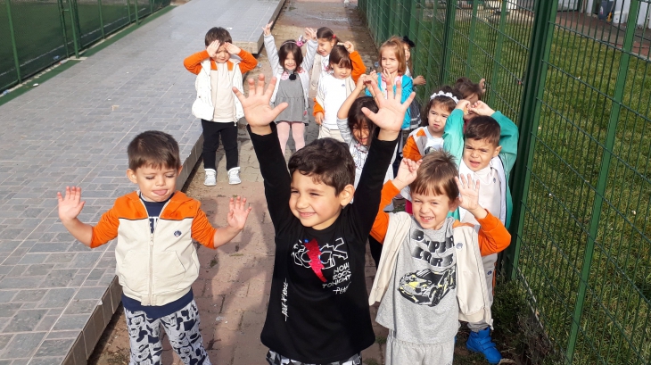 Avcılar Yağmur  Grubu Öğrencileri Oyun-Türkçe Etkinliğinde
