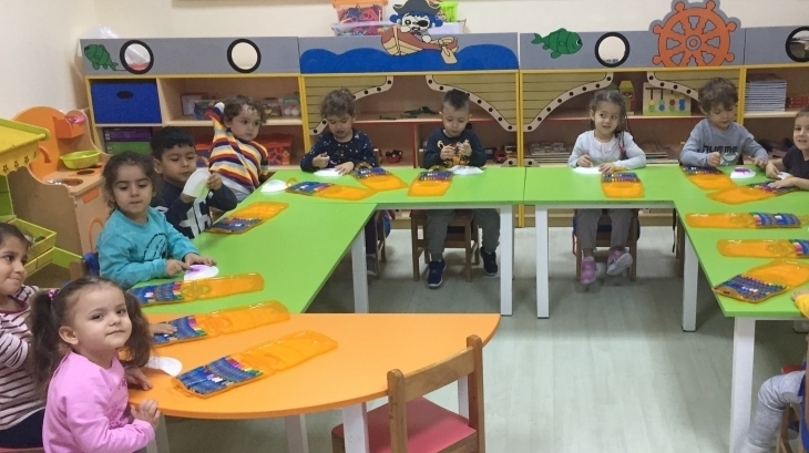 Avcılar Yağmurlar Grubu Öğrencileri Bütünleştirilmiş Sanat-Türkçe Etkinliğinde