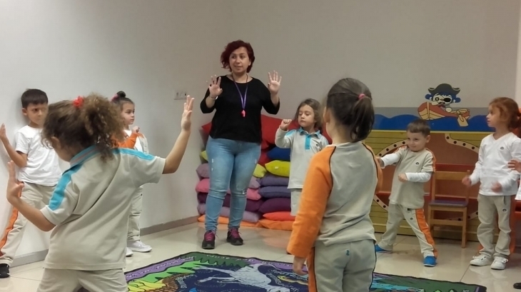 Bahçelievler Okul Öncesi Deniz Yıldızı Grubu Drama Eğitiminde