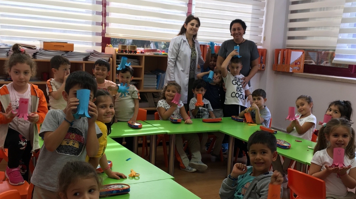 Bahçelievler Okul Öncesi Güneş Grubu Aile Katılımı Etkinliğinde