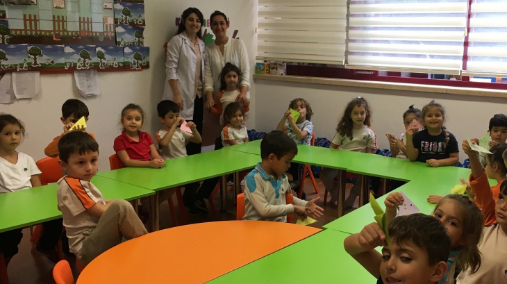 Bahçelievler Okul Öncesi Güneş Grubu Aile Katılımı Etkinliğinde