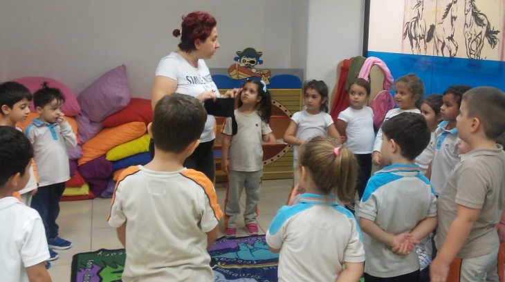 Bahçelievler Okul Öncesi Güneş Grubu Drama Eğitiminde