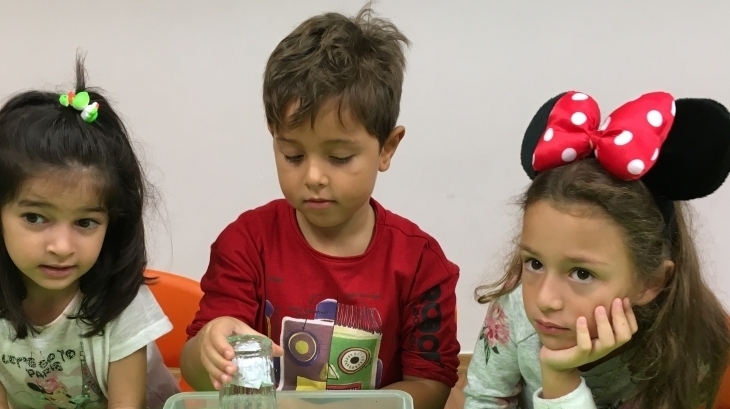 Bahçelievler Okul Öncesi Güneş Grubu Fen Doğa Etkinliğinde