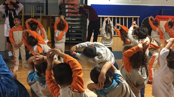 Bahçelievler Okul Öncesi Kademesi Sabah Sporu Etkinliğinde