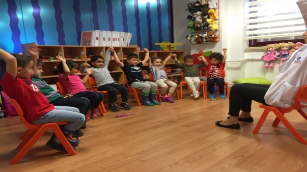 Bahçelievler Okyanus Anokulu Balıklar Sınıfı İle Keyifli Müzik Etkinliği