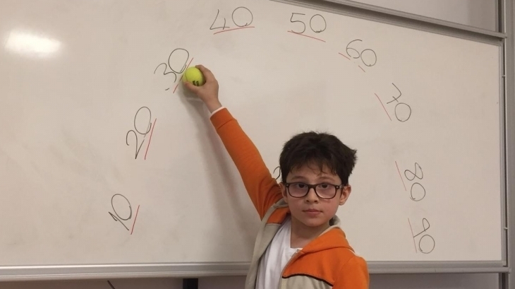 Bahçelievler Okyanus Koleji 2.Sınıf Öğrencileri Matematik Dersinde