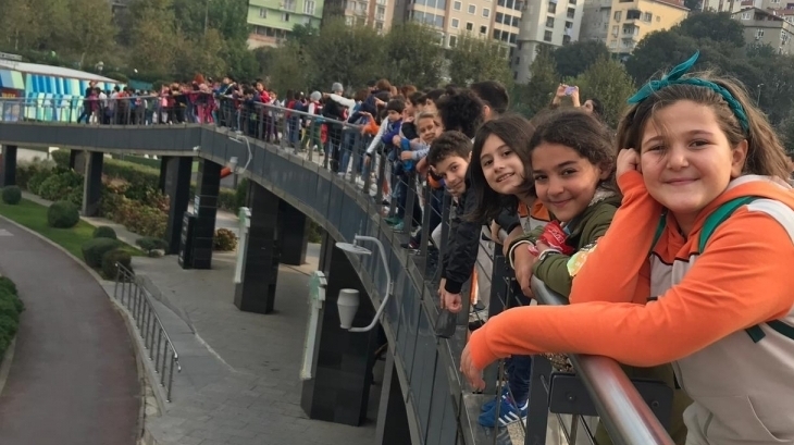 Bahçelievler Okyanus Koleji İlkokulu 4/A ve 4/B sınıfı Miniatürk Gezisinde