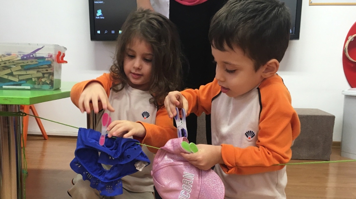Bahçelievler Okyanus Koleji Okul Öncesi Deniz Yıldızları Grubu ‘Play Time’ Eğitiminde