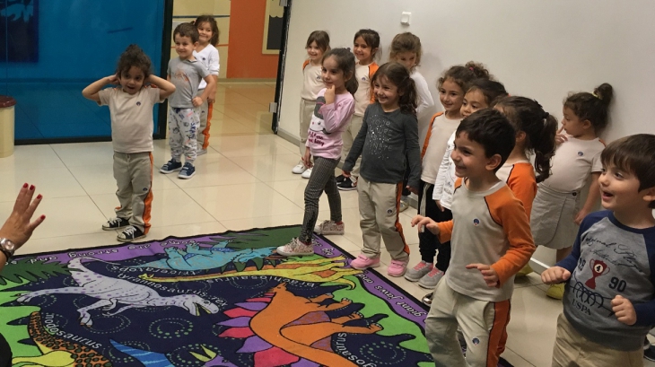 Bahçelievler Okyanus Okul Öncesi Deniz Yıldızı Grubu Öğrencileri Drama Eğitiminde