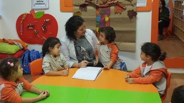 Bahçelievler Okyanus Okul Öncesi Deniz Yıldızları Grubu Proje Dersinde