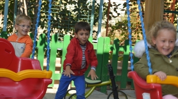 Bahçelievler Okyanus Okul Öncesi İstiridye Grubu Öğrencileri Oyun Dersinde
