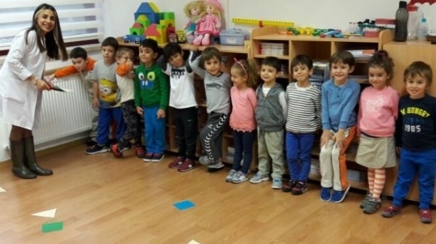 Bahçelievler Okyanus Okul Öncesi İstiridye Grubu Öğrencileri Oyun Saatinde