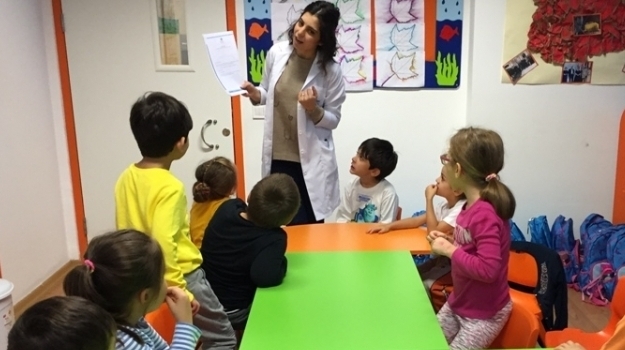 Bahçelievler Okyanus Okul Öncesi Samanyolu Grubu Sosyal Beceri Saatinde