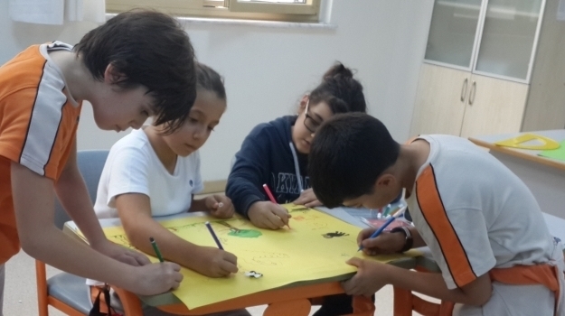 Bahçeşehir Okyanus Üstün Zekalılar ve Yetenekliler İlkokulu 'İstasyon' Etkinliğinde