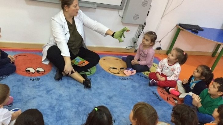 Bahçeşehir Çiçekler Grubu Türkçe Etkinliğinde