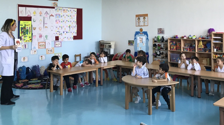 Bahçeşehir Deniz Yıldızı Grubu Türkçe Etkinliğinde