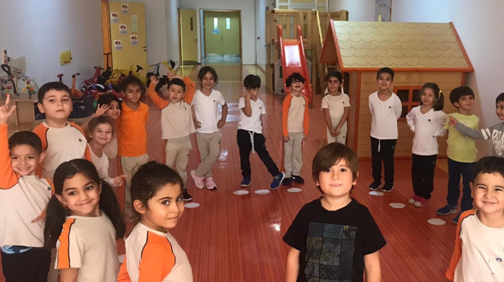 Bahçeşehir Gökkuşağı Grubu Oyun Etkinliğinde