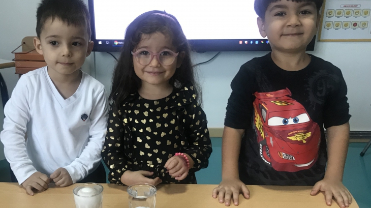 Bahçeşehir Güneş Grubu Fen ve Matematik Etkinliğinde