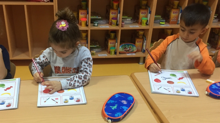 Bahçeşehir inciler Grubu Okula Hazırlık Etkinliğinde
