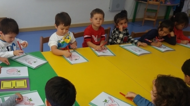 Bahçeşehir Kuşlar Grubu Okuma-Yazmaya Hazırlık Etkinliğinde