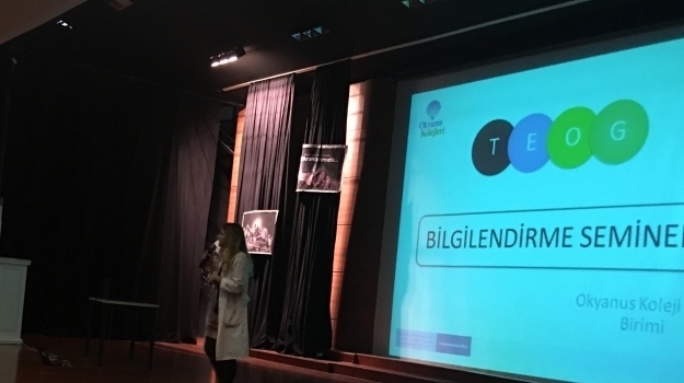 Bahçeşehir Okyanus Kolejinde Teog Sınavı Öğrenci Bilgilendirme Semineri