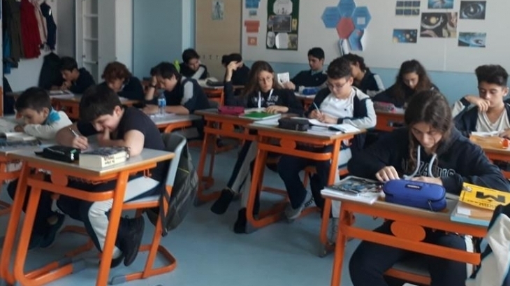 Bahçeşehir Okyanus Koleji Ortaokul Kademesi Kitap Okuma Etkinliği