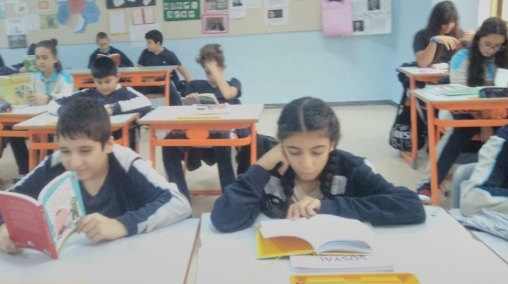 Bahçeşehir Okyanus Koleji Ortaokul Kademesi Kitap Okuma Etkinliği