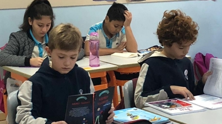 Bahçeşehir Okyanus Koleji Ortaokul Kademesi Kitap Okuma Etkinliği