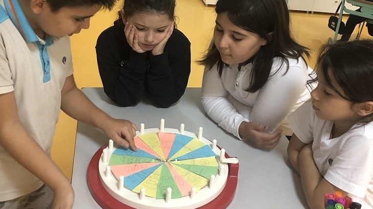 Bahçeşehir Okyanus Koleji Üstün Zekâlılar ve Yetenekliler İlkokulu 3-F Sınıfı “Oyunlarla Zıt Anlam” Etkinliğinde.