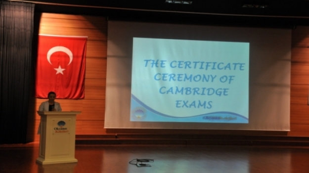 Bahçeşehir Okyanus'ta Cambridge ESOL Sertifika Töreni