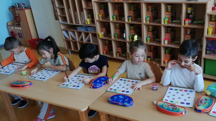 Bahçeşehir Yıldızlar Grubu Okuma-Yazmaya Hazırlık Etkinliğinde