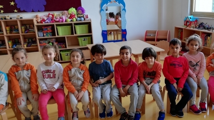 Bahçeşehir Yıldızlar grubu Türkçe Dil Etkinliğinde