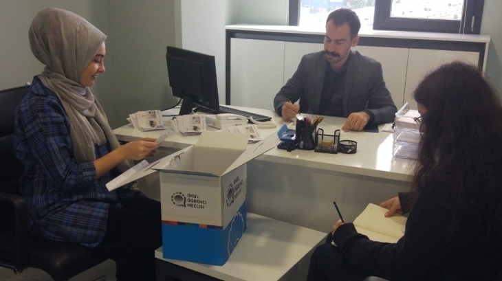 Bayrampaşa Okyanus Anadolu ve Fen  Lisesi Okul Başkanını Seçti