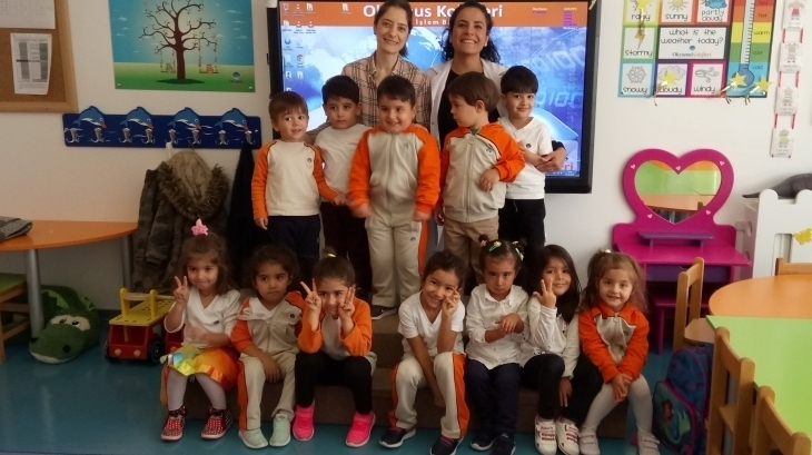 Beykent Okul Öncesi Çiçekler Grubu Aile Katılımı Etkinliğinde