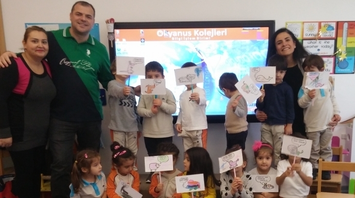 Beykent Okul Öncesi Çiçekler Grubu Aile Katılımı Etkinliğinde