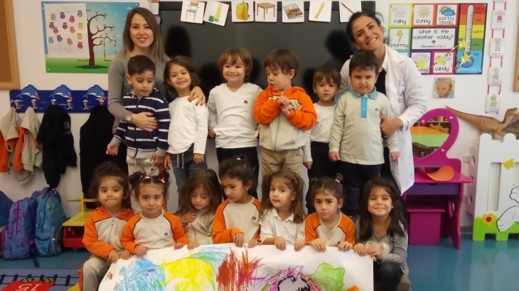 Beykent Okul Öncesi Çiçekler Grubu Aile Katılımı Etkinliğinde
