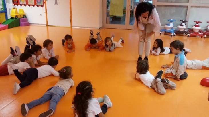 Beykent Okul Öncesi Çiçekler Sınıfı Oyun Etkinliğinde