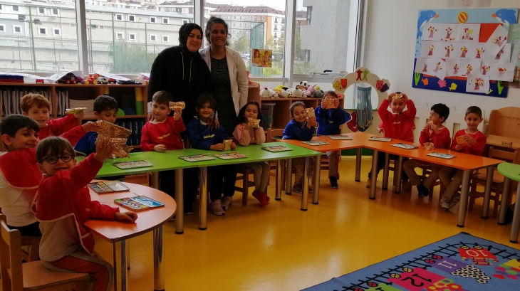 Beykent Okul Öncesi Güneş Grubu Aile Katılımı Etkinliğinde