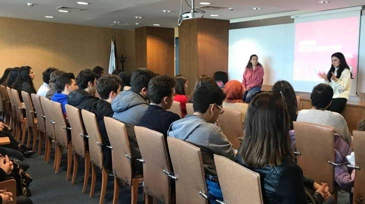 Beykent Okyanus Koleji 12.Sınıf öğrencileri için Kültür Üniversitesi etkinliği gerçekleştirildi.